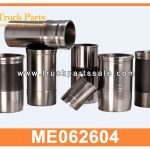 Engine liner Sleeve ME062604 for MITSUBISHI fuso mixer truck or dump truck FV415 8DC9 Manga del revestimiento del motor
