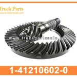 Final Drive Gear Set 1-41210602-0 1412106020 1-41210-602-0 for ISUZU CXH 6WA1 Juego de engranajes de accionamiento final