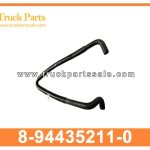 Flexible Upper Radiator Water Hose 8-94435211-0 8944352110 8-94435-211-0 for ISUZU TFR 4JB1 BD Manguera de agua de radiador superior flexible