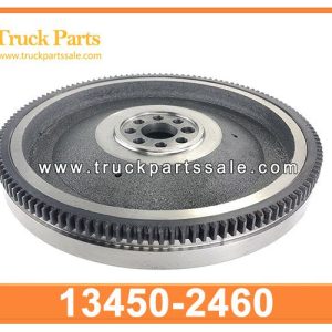 Flywheel 13450-2460 134502460 for HINO 500 series H07D Volante