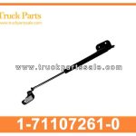 Front flap support rod 1-71107261-0 1711072610 1-71107-261-0 for ISUZU Barra de soporte de aleta delantera