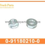 GENERATOR NUT 0-91180210-0 911802100 0-91180-210-0 for ISUZU NKR NPR 700P Nueces generador