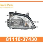HEADLAMP ASSY RH 81110-37430 8111037430 for HINO 300 XZU710 720 730 740 L??MPARA DE CABEZA