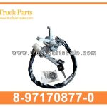 Ignition switch assy 8-97170877-0 8971708770 8-97170-877-0 for ISUZU TFR97 Assy de interruptor de encendido ASSY