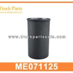 LINER STD BLACK COLOR 118MM ME071125 for MITSUBISHI 6D17 TRANSATL??NTICO