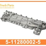 Oil Cooler Cover 5-11280002-5 8-97020037-2 5112800025 8970200372 5-11280-002-5 8-97020-037-2 for ISUZU NPR 4BE1 4BD1 4BD1T Cubierta de enfriador de aceite