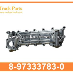 Oil Cooler Cover 8-97333783-0 8973337830 8-97333-783-0 for ISUZU NPR 4HF1 4HG1 Cubierta de enfriador de aceite