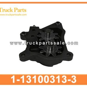 Oil Pump 1-13100313-3 1131003133 1-13100-313-3 for ISUZU 4HK1 6HK1 Bomba de aceite