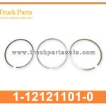 Piston Ring 1-12121101-0 1121211010 1-12121-101-0 for ISUZU NPR 4BG1 6BG Anillo de pist??n