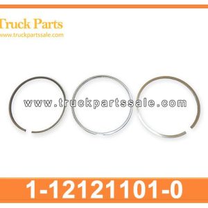 Piston Ring 1-12121101-0 1121211010 1-12121-101-0 for ISUZU NPR 4BG1 6BG Anillo de pist??n
