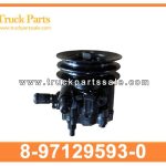 Power Steering Pump 8-97129593-0 8971295930 8-97129-593-0 for ISUZU TFR 4JA1 4JB1 Bomba de direcci??n asistida