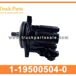 Pump Assembly 1-19500504-0 1195005040 1-19500-504-0 for ISUZU 6SD1 Conjunto de la bomba