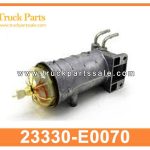 Sedimenter Water separator 23330-E0070 23330E0070 for HINO 700 SH E13C Separador de agua del sedimentador