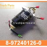 Sedimenter Water separator 8-97240126-0 8972401260 8-97240-126-0 for ISUZU NPR 600P 4KH1 Separador de agua del sedimentador
