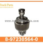 Starter Pinion Gear Assembly 8-97230564-0 8972305640 8-97230-564-0 for ISUZU 700P NPR NKR 4HK1 4HE1T Conjunto de engranaje de pi ??n de arranque