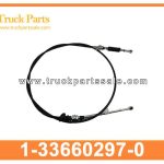 TRANSMISSION SELECT CABLE 1-33660297-0 1336602970 1-33660-297-0 for ISUZU FSR113 Cable de selecci??n de transmisi??n