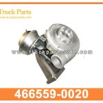 Turbo charger 466559-0020 for NISSAN TE4501 TD4502 UD A590 Cargador turbo