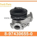 Water Pump with gasket 8-97430655-0 8974306550 8-97430-655-0 for ISUZU CYZ FXZ VC46 6UZ1 Bomba de agua con junta