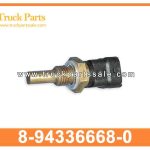 Water Temperature Sensor 8-94336668-0 8943366680 8-94336-668-0 for ISUZU NHR NKR 100P-TC Sensor de temperatura del agua