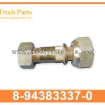 Wheel Hub Nut Bolt 8-94383337-0 8943833370 8-94383-337-0 for ISUZU NPR94 700P Perno de nuez de cubo