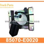 Wiper Motor 85070-E0020 85070E0020 for HINO SF2P SS2P P11C Motor del limpiaparabrisas