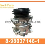 air conditional compressor ASM 8-98037146-1 8980371461 8-98037-146-1 for ISUZU FTR 4HK1 compresor de aire acondicionado ASM