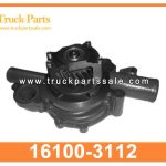cooling water pump with gasket 16100-3112 16100-E0490 161003112 for HINO PROFIA K13C SH331 bomba de agua de enfriamiento con junta