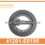 crown wheel pinion front axle 41201-E0190 41221-E0190 41201E0190 41221E0190 for HINO 700 pi ??n de la rueda de la corona