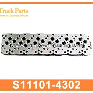 cylinder head S11101-4302 S111014302 for HINO 500 FM2P P11C cabeza de cilindro
