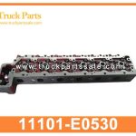 engine cylinder head 11101-E0530 11101E0530 for HINO 500 J08E cabezal del cilindro del motor
