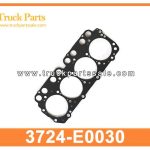 engine cylinder head gasket 3724-E0030 3724E0030 for HINO 300 DUTRO truck and TOYOTA COASTER bus N04C N04C-TK Junta del cabezal del cilindro del motor