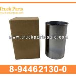 engine cylinder liner 8-94462130-0 8944621300 8-94462-130-0 for ISUZU ELF NHR 4JA1 revestimiento del cilindro del motor