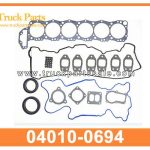 engine overhaul gasket kit full gasket set 04010-0694 040100694 for HINO 500 series J08C Kit de junta de revisi??n del motor Conjunto de junta completa