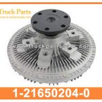fan clutch coupling 1-21650204-0 1216502040 1-21650-204-0 for ISUZU CXZ 6WF1 engine acoplamiento del embrague del ventilador