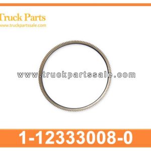 flywheel ring gear 1-12333008-0 1123330080 1-12333-008-0 for ISUZU equipo de anillo de volante