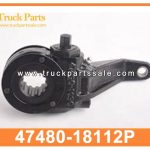 front rear brake wheel adjuster 47480-18112P 44380-2130 4748018112P for HINO 700 series P11C E13C ajustador de la rueda del freno trasero delantero