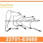 fuel injector pump oil pipes 23701-E0080 23701E0080 for HINO 500 FS2P P11C tuber??as de aceite de bomba del inyector de combustible