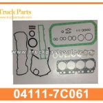 full gasket kit 04111-7C061 041117C061 for HINO 300 Kit de junta completa