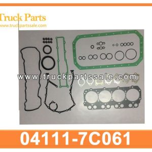 full gasket kit 04111-7C061 041117C061 for HINO 300 Kit de junta completa