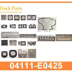 full gasket kit 04111-E0425 04111E0425 for HINO E13C 700 ZS ZY RS Kit de junta completa