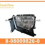 head lamp assembly 8-98009826-0 8980098260 8-98009-826-0 for ISUZU 600P ensamblaje de la l??mpara de cabeza