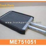 heater radiator core ME751051 for MITSUBISHI FUSO FV515 8DC9 n??cleo del radiador del calentador