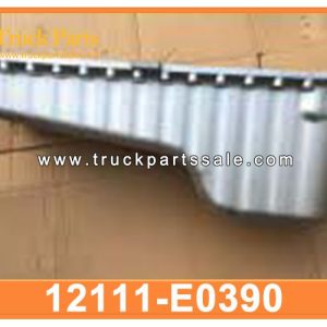 oil pan oil pan bolt 12111-E0390 sz341-18014 12111e0390 for HINO 700 P11C Partido de aceite PERLO DE PARA DEL ACEITE