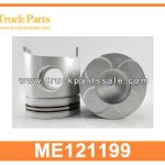 piston and piston ring ME121199 for MITSUBISHI FUSO 6D40 anillo de pist??n y pist??n