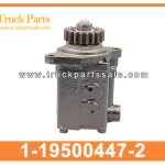 power steering pump 1-19500447-2 1195004472 1-19500-447-2 for ISUZU CXZ 10PE1 10PD1 6WA1 8PE1 bomba de direcci??n asistida