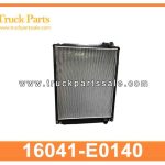 radiator 16041-E0140 16041E0140 for HINO zs fs ss2p radiador