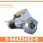 starter 8-94423452-0 8-94423-452-0 8944234520 for ISUZU 4JB1 inicio