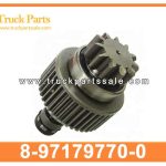starter gear 11 teeth 8-97179770-0 8971797700 8-97179-770-0 for ISUZU NPR NKR 4HG1 4HF1 equipo de arranque