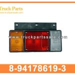 tail lamp L tail lamp L 8-94178619-3 8941786193 8-94178-619-3 for ISUZU NHR NKR 100P l??mpara trasera