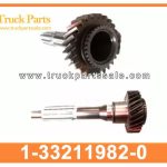 transmission top gear shaft 1-33211982-0 1332119820 1-33211-982-0 for ISUZU MLD6Q FVR 6HE1 6HK1 eje de transmisi??n de engranaje superior